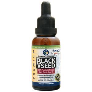 Amazing Herbs Premium Black Seed Oil  1 fl.oz