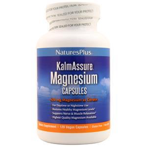 Nature's Plus KalmAssure Magnesium Capsules  120 vcaps