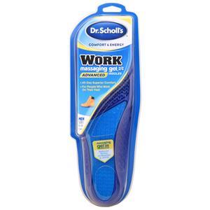 Dr. Scholl's Comfort & Energy Work Insoles for Men Size 8-14 2 unit