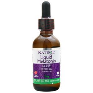 Natrol Liquid Melatonin Sleep (1mg) Berry 2 fl.oz
