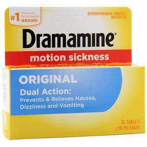 Dramamine Motion Sickness Relief Original 36 tabs