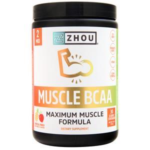 Zhou Muscle BCAA Powder Tropical Punch 11.6 oz