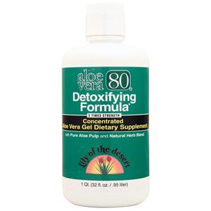 Lily of the Desert Aloe Vera 80 Detoxifying Formula  32 fl.oz