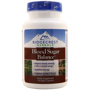 Ridgecrest Herbals Blood Sugar Balance  120 vcaps