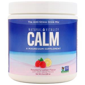 Natural Vitality Calm Raspberry-Lemon 8 oz