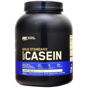 Optimum Nutrition 100% Gold Standard Casein Protein Creamy Vanilla 3.86 lbs