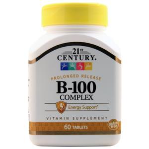 21st Century B-100 Complex - Prolonged Release  60 tabs