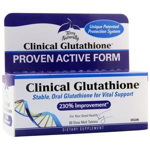 EuroPharma Terry Naturally - Clinical Glutathione  60 tabs