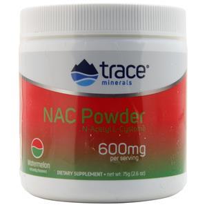 Trace Minerals Research NAC Powder (600mg) Watermelon 2.6 oz