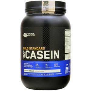 Optimum Nutrition 100% Gold Standard Casein Protein Creamy Vanilla 1.81 lbs