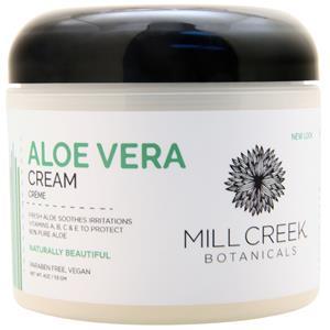 Mill Creek Botanicals 80% Aloe Vera Cream  4 oz