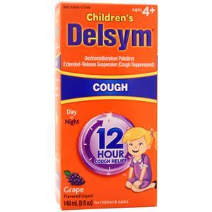 Delsym Children's Cough Syrup Grape 5 fl.oz