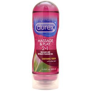 Durex Massage & Play 2 in 1 Lubricant  6.76 fl.oz