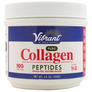 Green Foods Vibrant Pure Collagen Peptides  3.5 oz