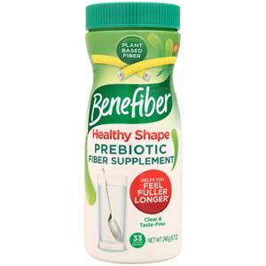 Benefiber Healthy Shape Prebiotic Fiber Supplement Taste-Free 8.7 oz