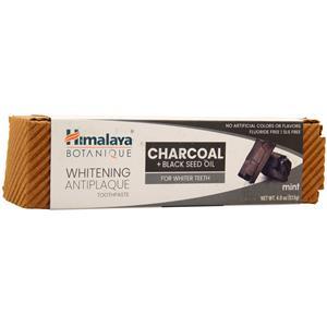 Himalaya Botanique - Whitening Antiplaque Toothpaste Charcoal + Black Seed Oil 4 oz