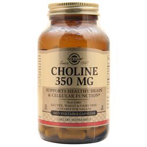 Solgar Choline (350mg)  100 vcaps