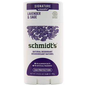 Schmidt's Deodorant Natural Deodorant Lavender & Sage 2.65 oz