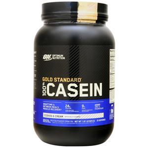 100% Gold Standard Casein Protein Cookies & Cream 1.81 lbs (DoD)