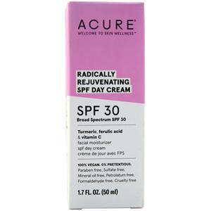 Acure Radically Rejuvenating SPF Day Cream SPF 30 1.7 fl.oz