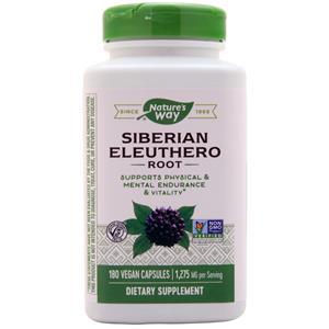 Nature's Way Siberian Eleuthero Root  180 vcaps