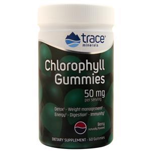 Trace Minerals Research Chlorophyll Gummies Berry 60 gummy