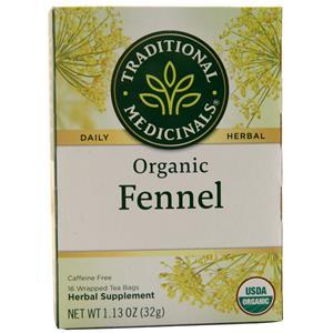 Traditional Medicinals Organic Daily Herbal Tea Fennel 16 pckts