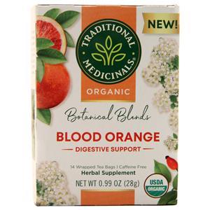 Traditional Medicinals Organic Botanical Blends Tea Blood Orange 14 pckts