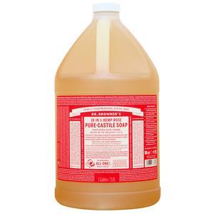 Dr. Bronner's Pure-Castile Soap Rose 128 fl.oz