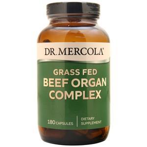 Dr. Mercola Grass Fed Beef Organ Complex  180 caps