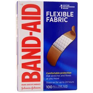 Flexible Fabric Bandages All One Size 100 count