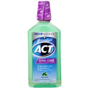 Total Care Anticavity Fluoride Mouthwash Fresh Mint - Alcohol Free 33.8 fl.oz