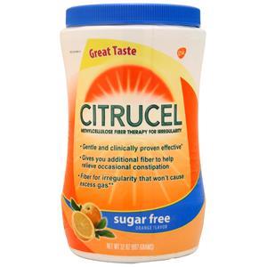 Citrucel Powder - Sugar Free Orange 32 oz