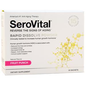 SeroVital Rapid Dissolve Powder Fruit Punch 30 pckts