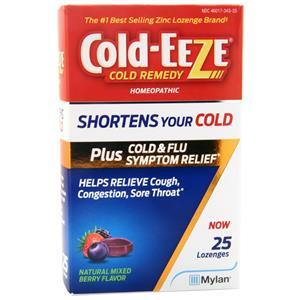 Cold-EEZE - Plus Cold & Flu Symptom Relief Natural Mixed Berry 25 lzngs