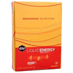 Liquid Energy Gel Strawberry Banana 12 pckts