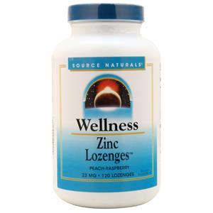 Wellness Zinc Lozenges (23mg) Peach-Raspberry 120 lzngs