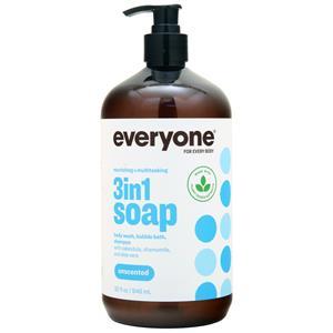 Everyone for Every Body 3-in-1 Soap Unscented 32 fl.oz