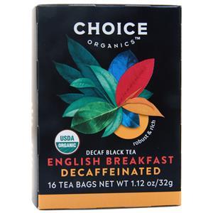 Black Tea English Breakfast - Decaffeinated 16 pckts