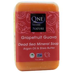 Dead Sea Mineral Soap Grapefruit Guava 7 oz