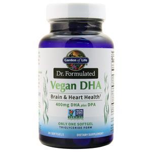 Dr. Formulated Vegan DHA 30 sgels