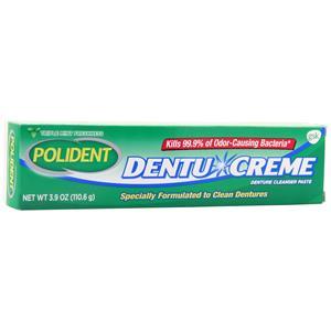 Dentu-Creme Denture Cleanser Paste Triple Mint Freshness 3.9 oz