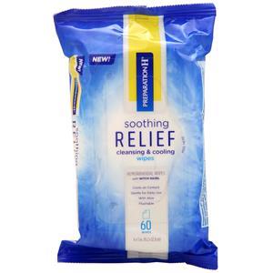 Soothing Relief Cleansing & Cooling Wipes 60 wipes