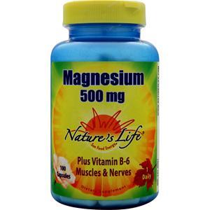 Nature's Life Magnesium (500mg)  100 caps