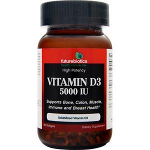 Futurebiotics Vitamin D3 (5000IU)  90 sgels