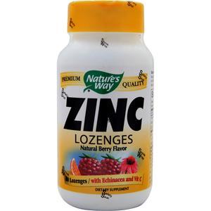 Nature's Way Zinc with Echinacea & Vitamin C Berry 60 lzngs