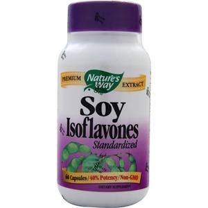 Nature's Way Soy Isoflavones - Standardized Extract  60 vcaps