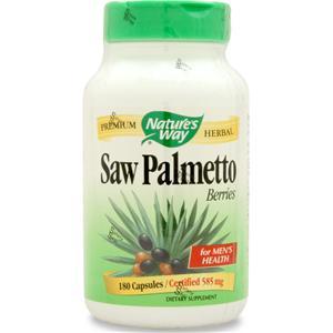 Nature's Way Saw Palmetto Berries  180 caps