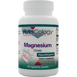 Nutricology Magnesium Citrate  90 vcaps