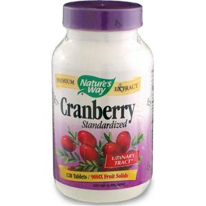 Nature's Way Cranberry Extract - Standardized  120 tabs